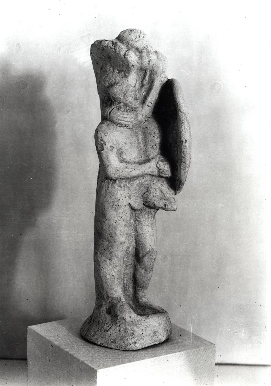 Eneas y Anquises, del Santuario de Campetti, Veies de Etruscan
