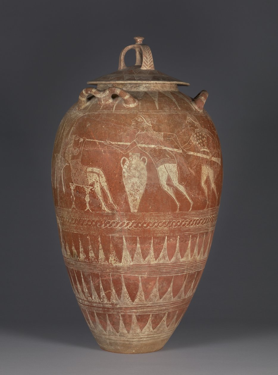 Pithos etrusco con la ceguera de Polifemo, 650-25 a.C. de Etruscan