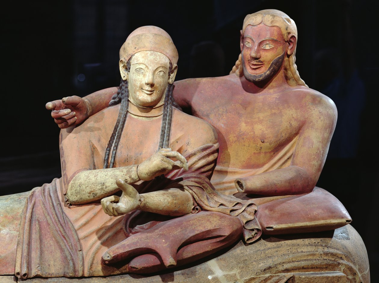 Sarcófago de los esposos, de Cerveteri de Etruscan