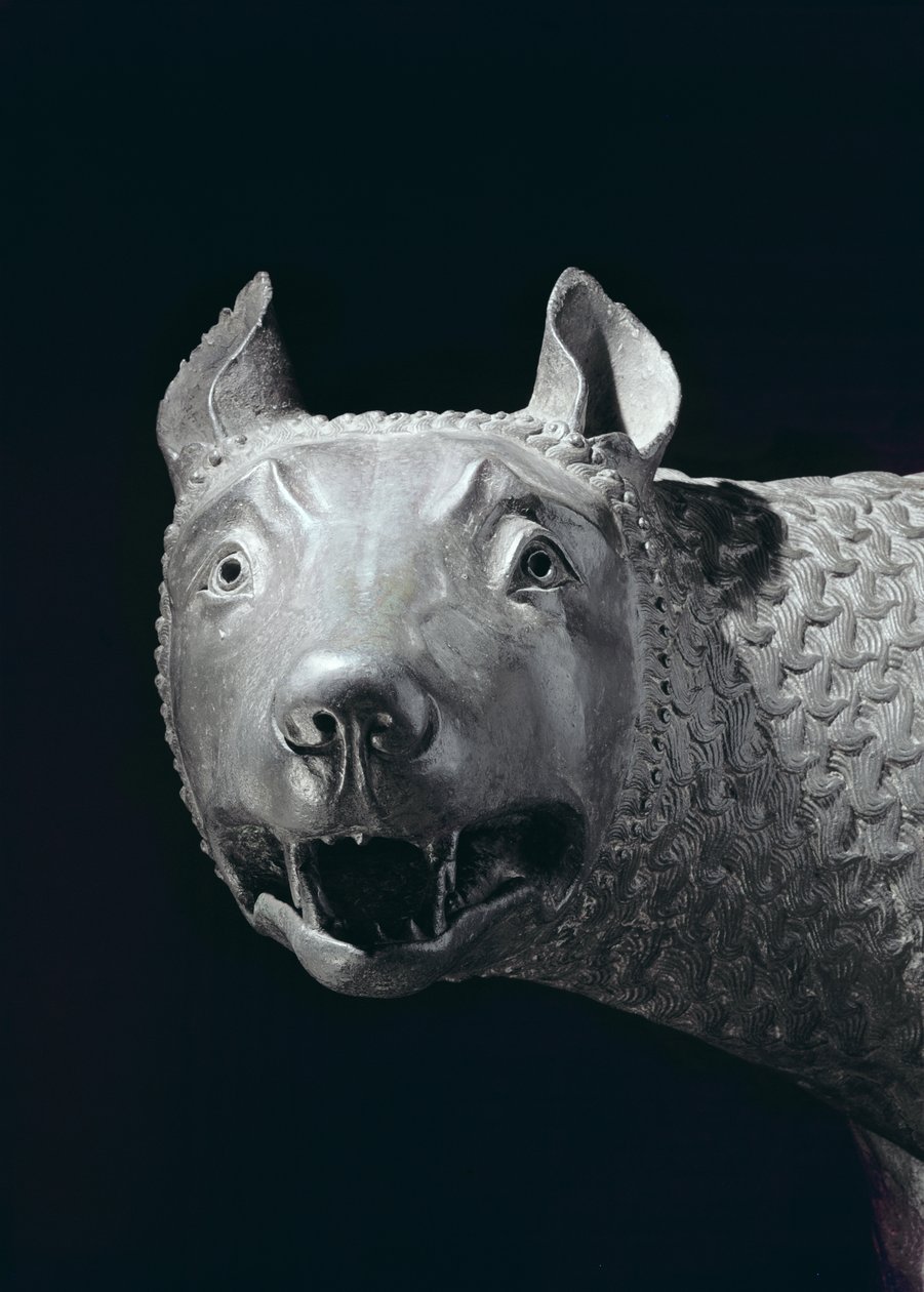La Loba Capitolina (detalle) de Etruscan