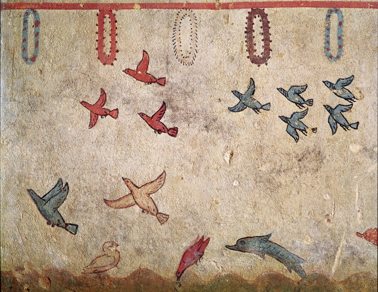 El vuelo de un pájaro (detalle) de Etruscan