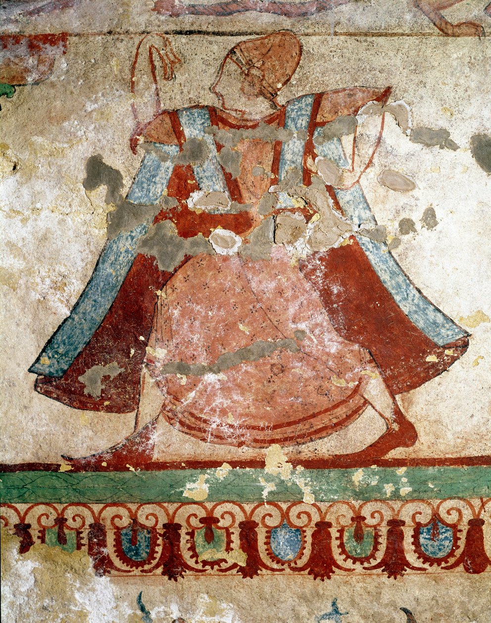 Bailarina con túnica larga (detalle) de Etruscan