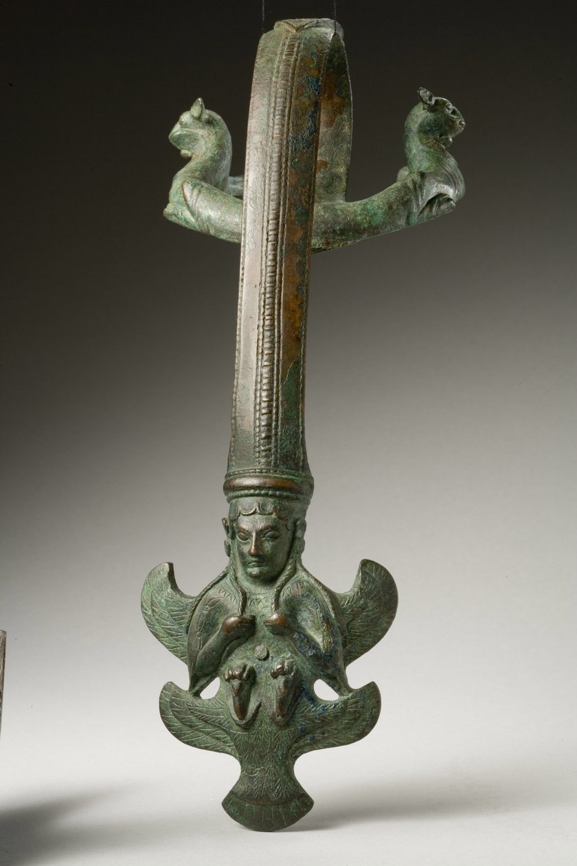Mango, principios del siglo V a.C. (bronce) de Etruscan