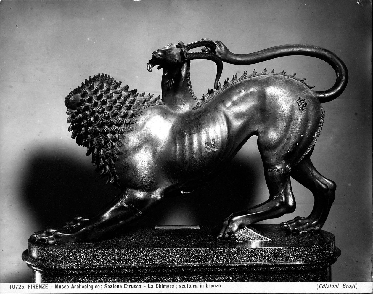 La Quimera Herida de Belerofonte de Etruscan Etruscan