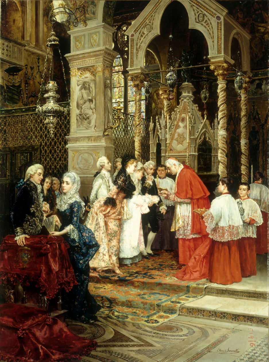 El bautizo de Ettore Simonetti