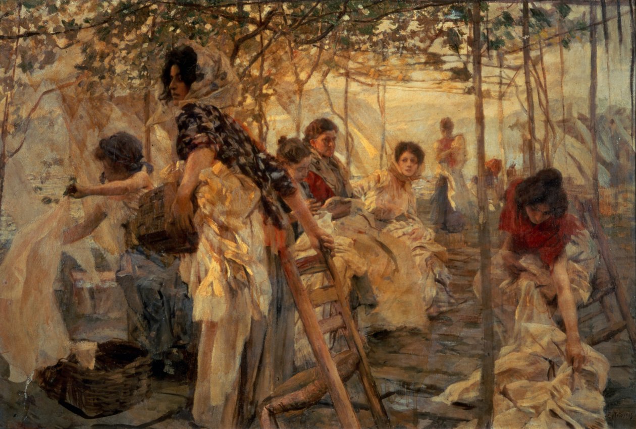 Lavanderas de Ettore Tito