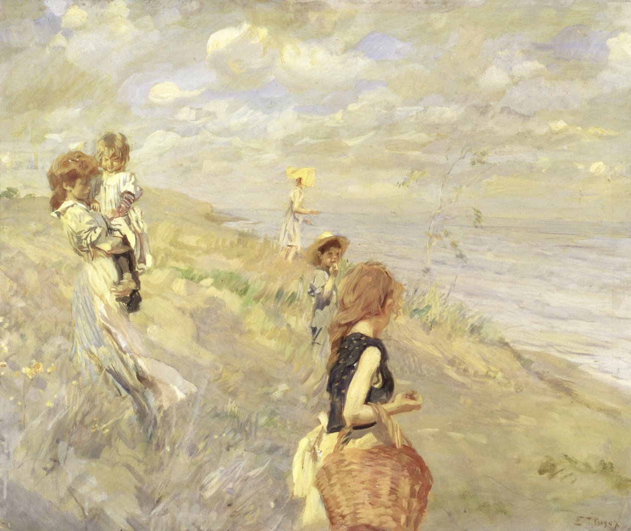 Las dunas de arena de Ettore Tito