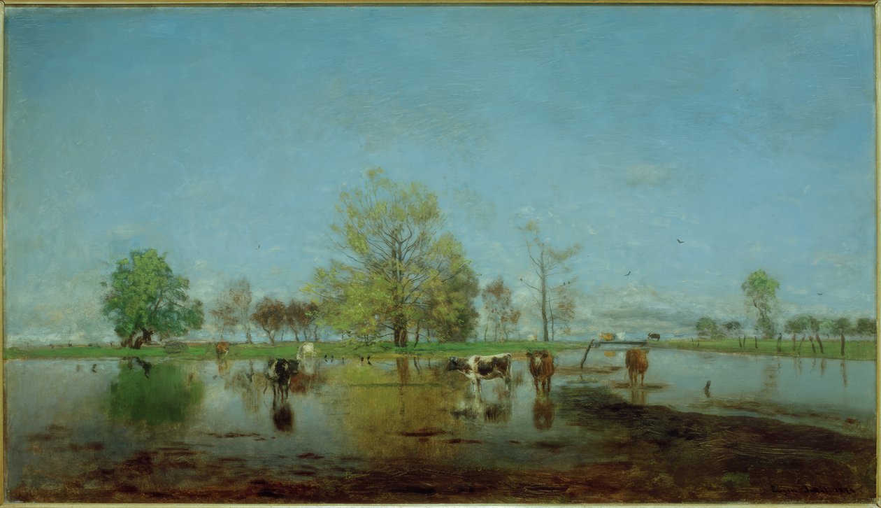 Paisaje holandés de Eugen Jettel