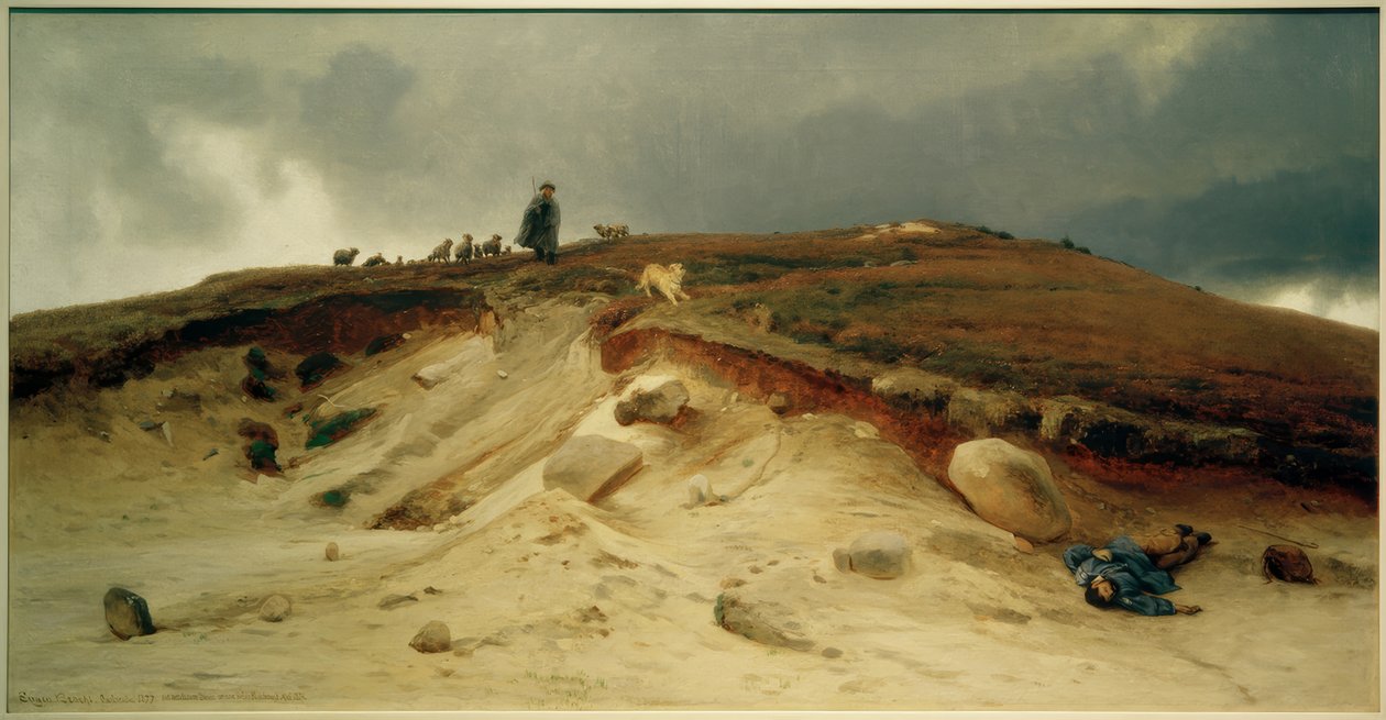 E. Bracht, El asesinado de Eugen Felix Prosper Bracht