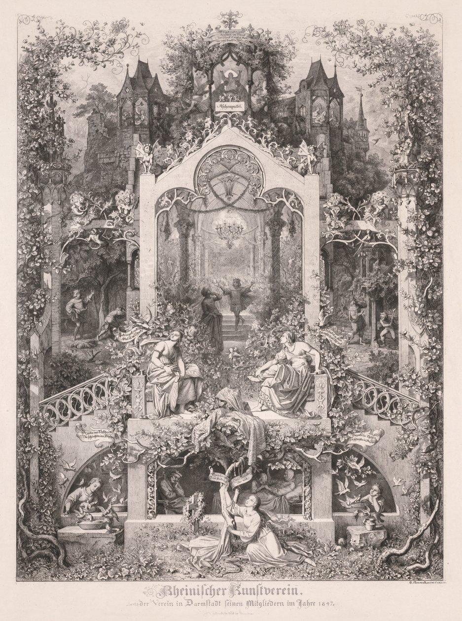 Cenicienta de Eugen Napoleon Neureuther