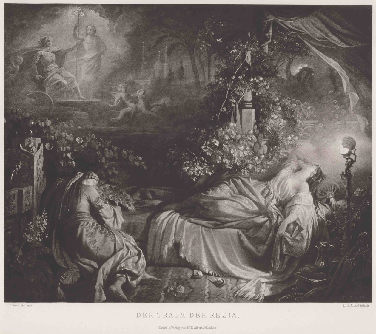 El sueño de Rezia de Eugen Napoleon Neureuther