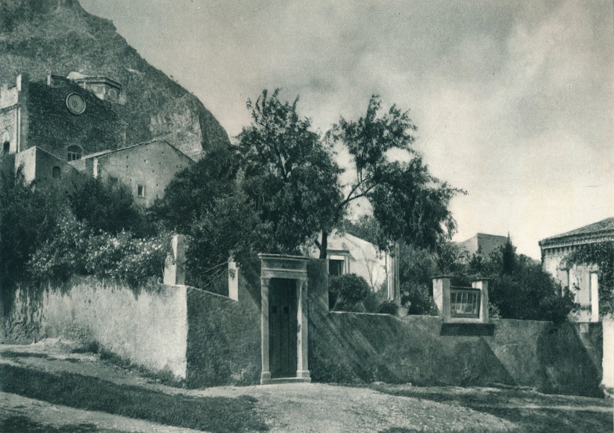 Jardín, Taormina, Sicilia, Italia, 1927 de Eugen Poppel