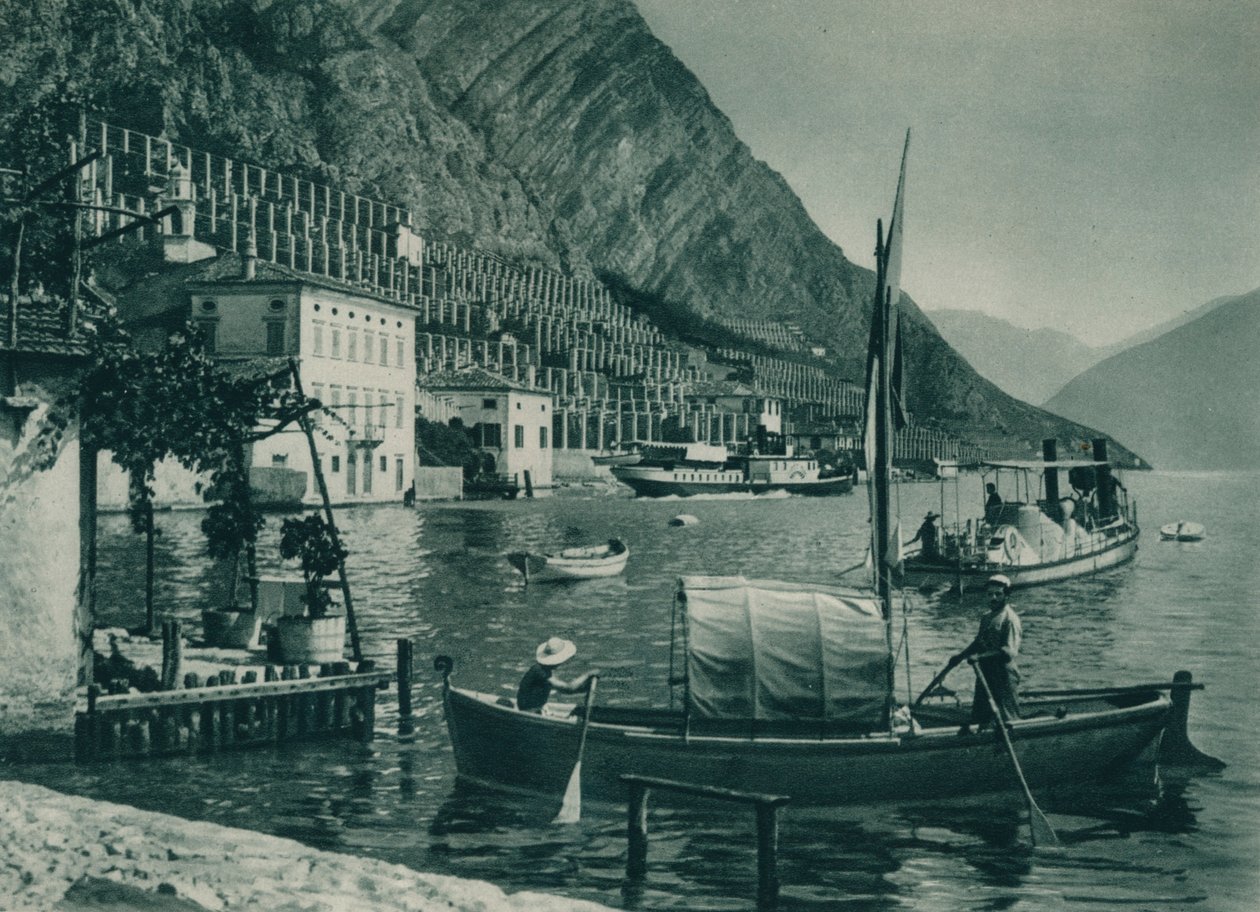 Puerto de Limone sul Garda, Italia de Eugen Poppel