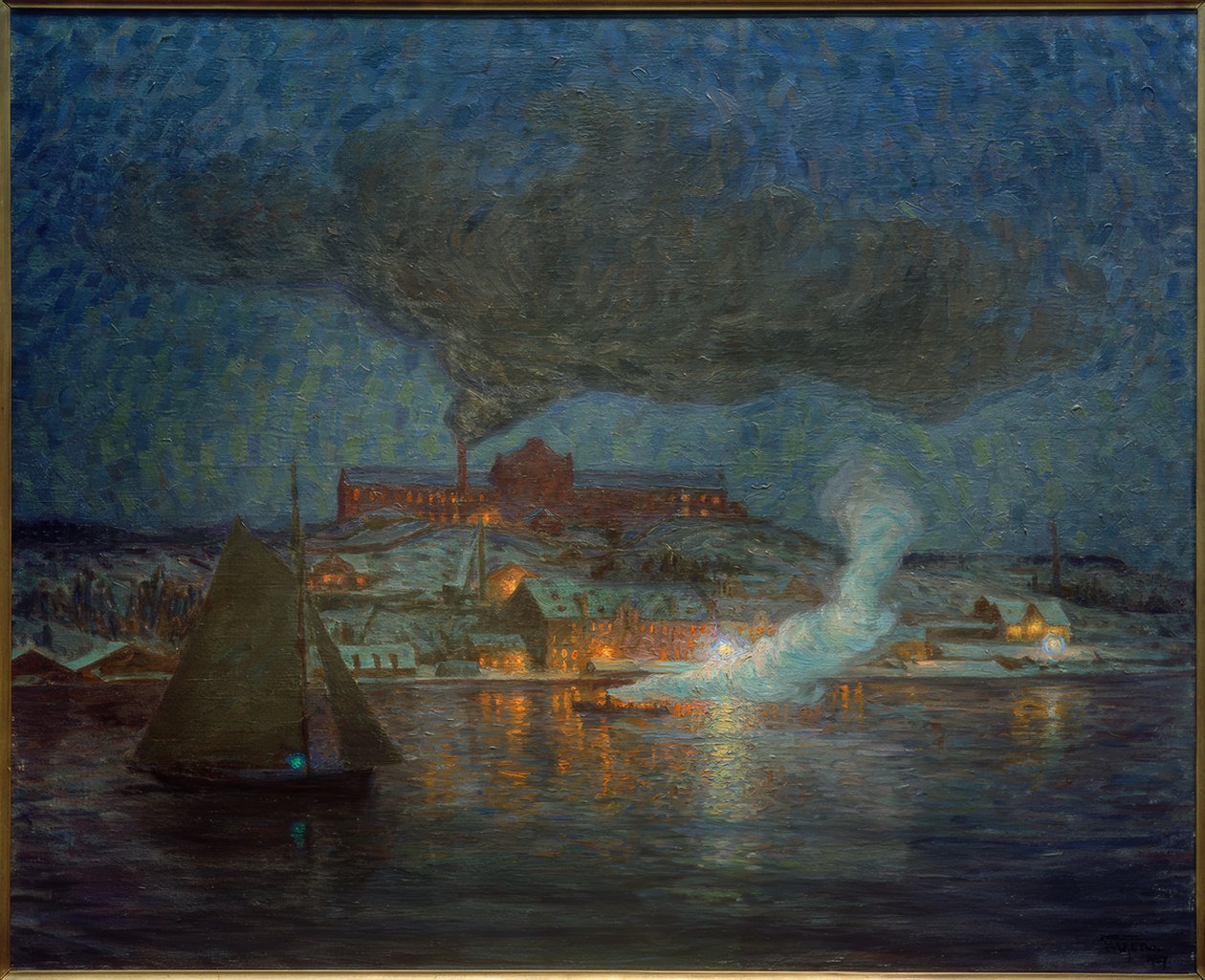 Fábrica de aceite en Rökar de Eugen Prinz von Schweden
