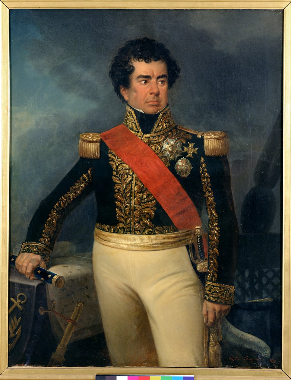 Retrato de Victor-Guy (1775-1846) Barón Duperre, 1839 de Eugene Charpentier