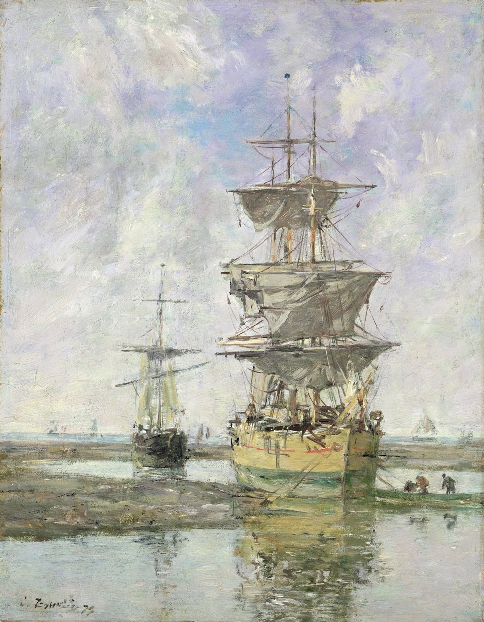El Gran Barco, 1879 de Eugene Louis Boudin