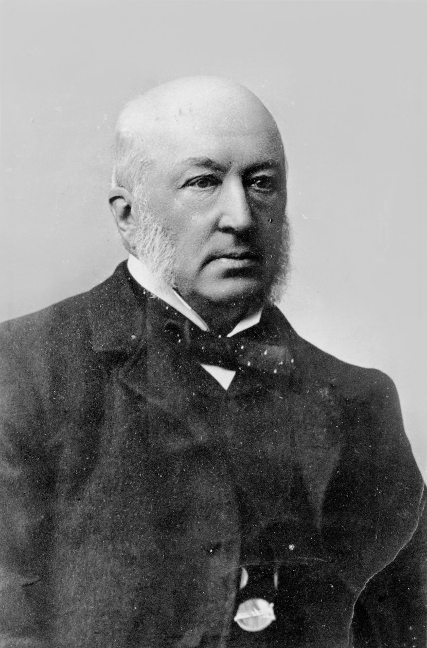 Retrato de Edme Armand Gaston, Duque de Audiffret Pasquier de Eugene Pirou
