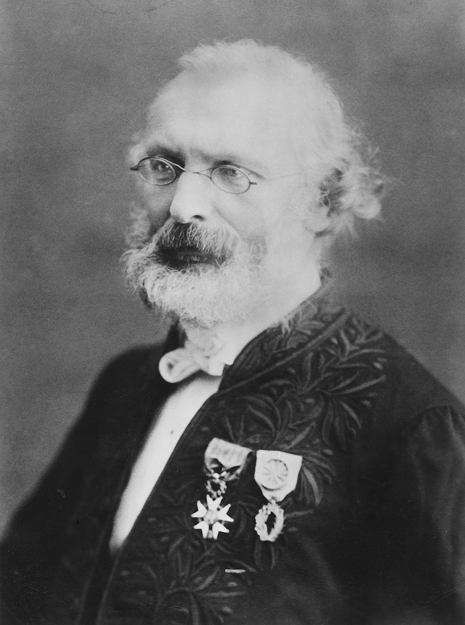 Retrato de Frédéric Passy de Eugene Pirou