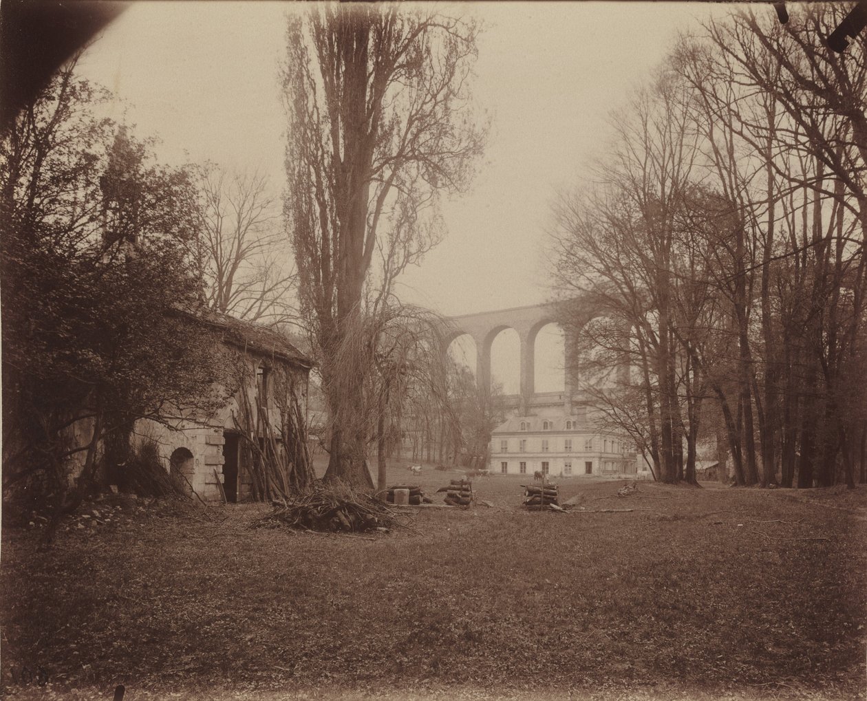 Arcueil-Cachan, parque de Madame de Provigny de Eugène Atget