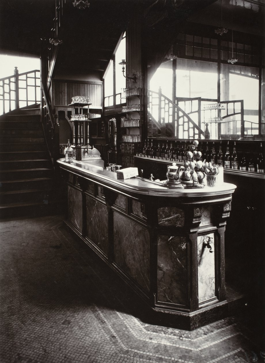 Bar de cabaret de Eugène Atget
