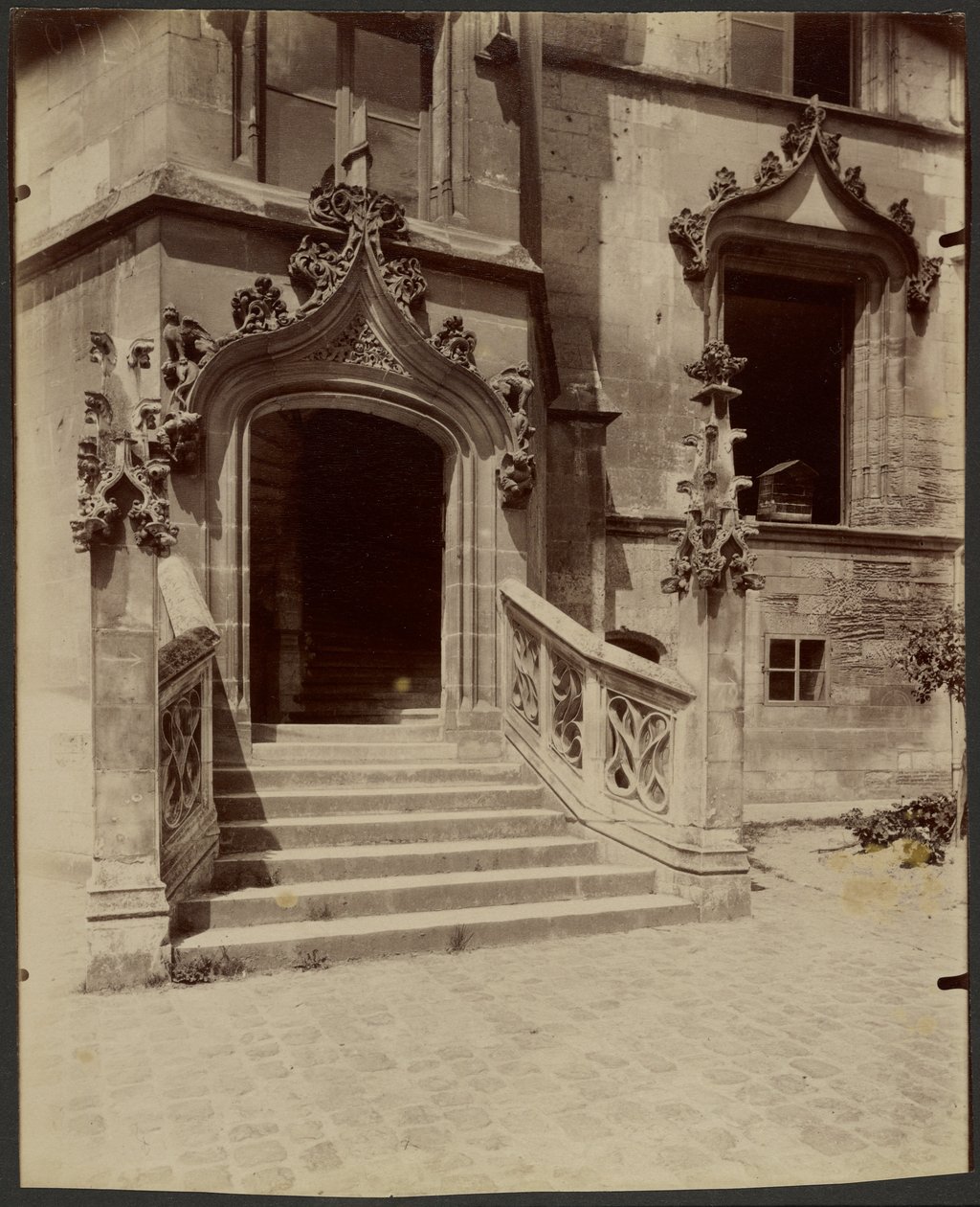 Beauvais, antiguo palacio de justicia de Eugène Atget
