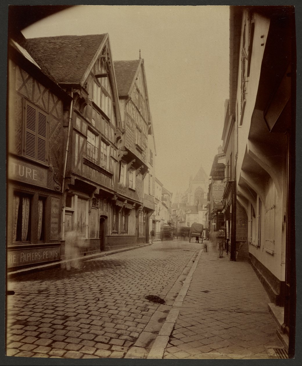 Beauvais, callejón sin salida de la Manufactura de Eugène Atget
