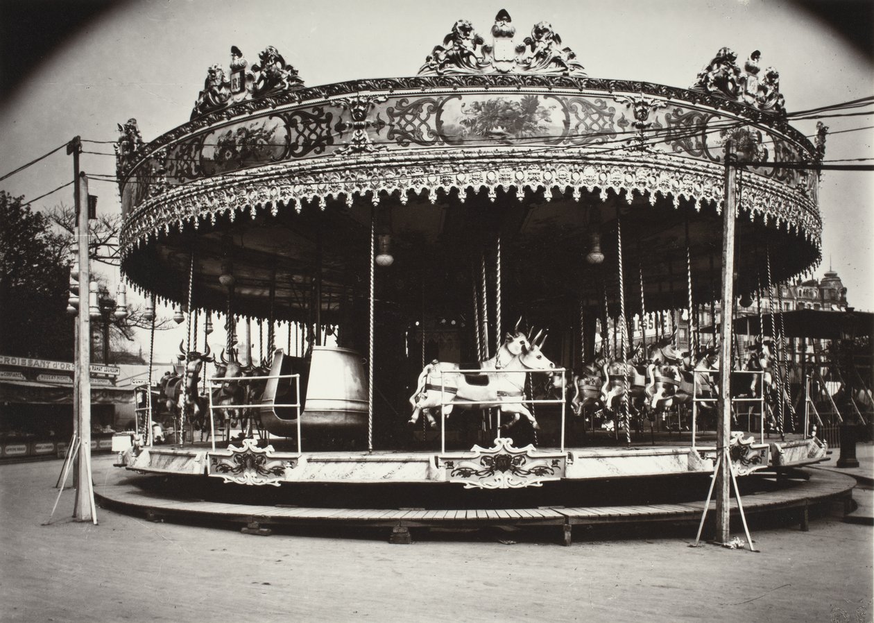 Carrusel de Eugène Atget