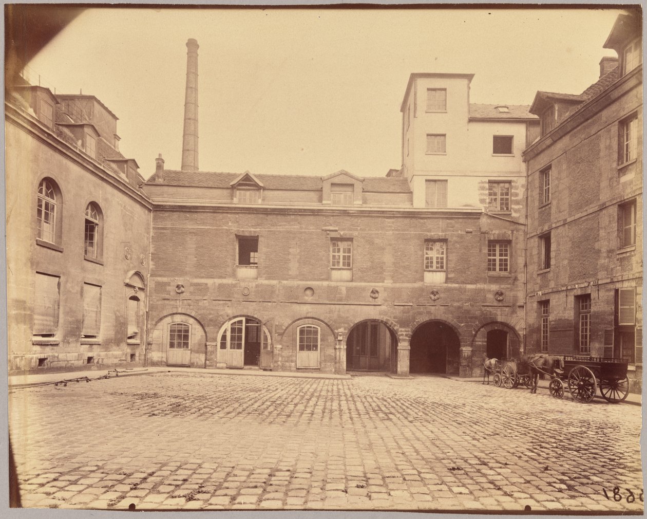 Hôtel Scipion Sardini de Eugène Atget