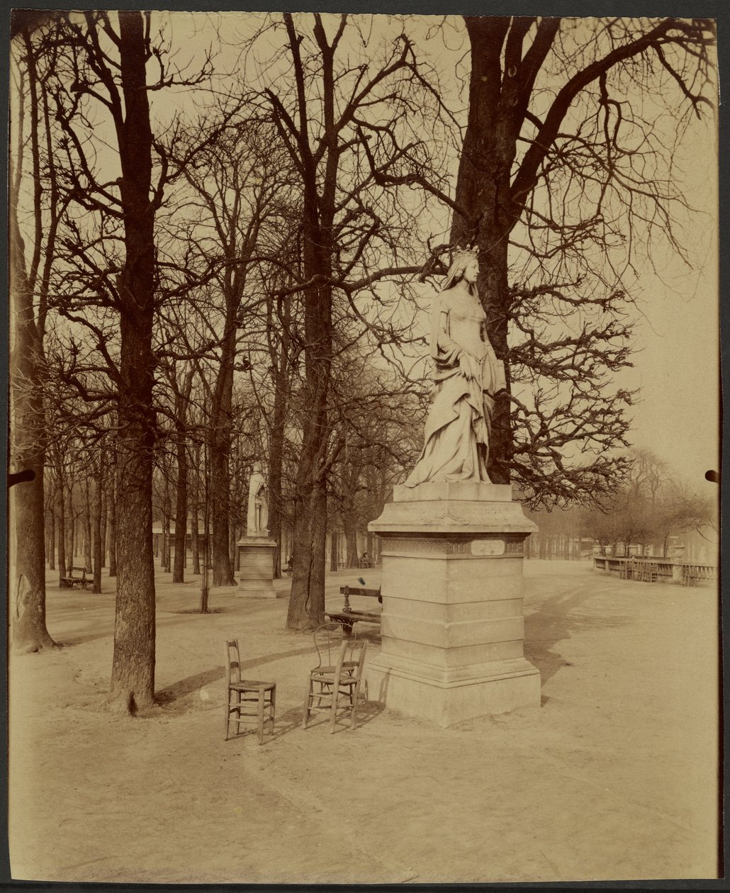 Jardín de Luxemburgo de Eugène Atget