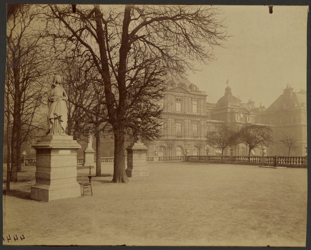 Jardín de Luxemburgo de Eugène Atget