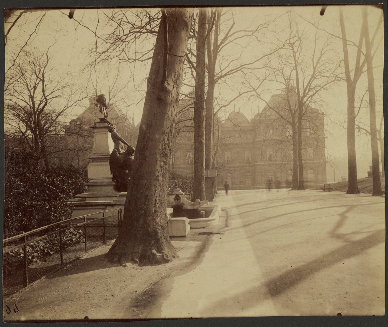 Jardín de Luxemburgo de Eugène Atget