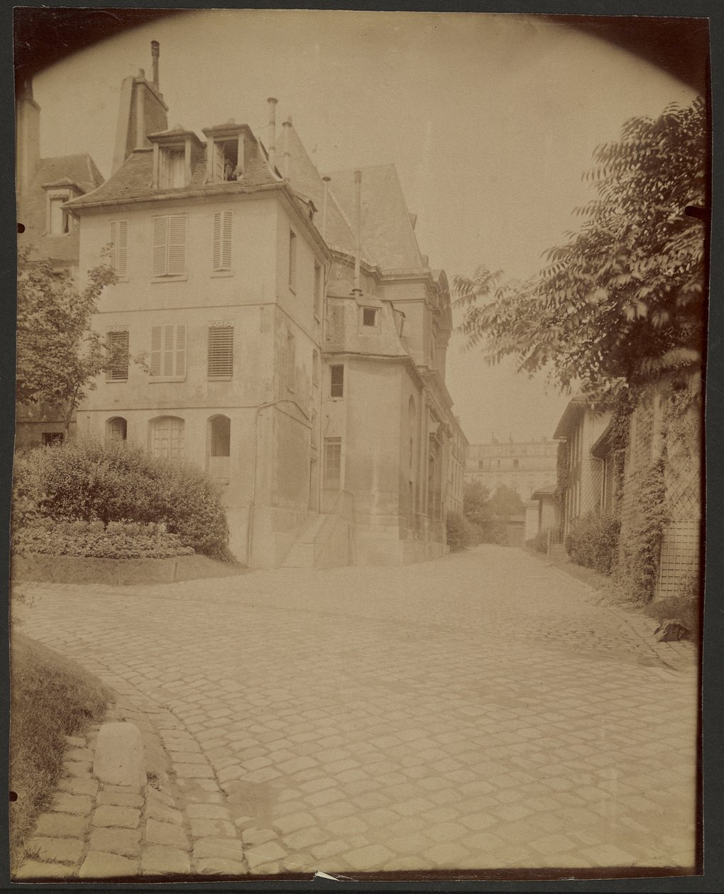 La Maternidad - Boulevard Port-Royal de Eugène Atget