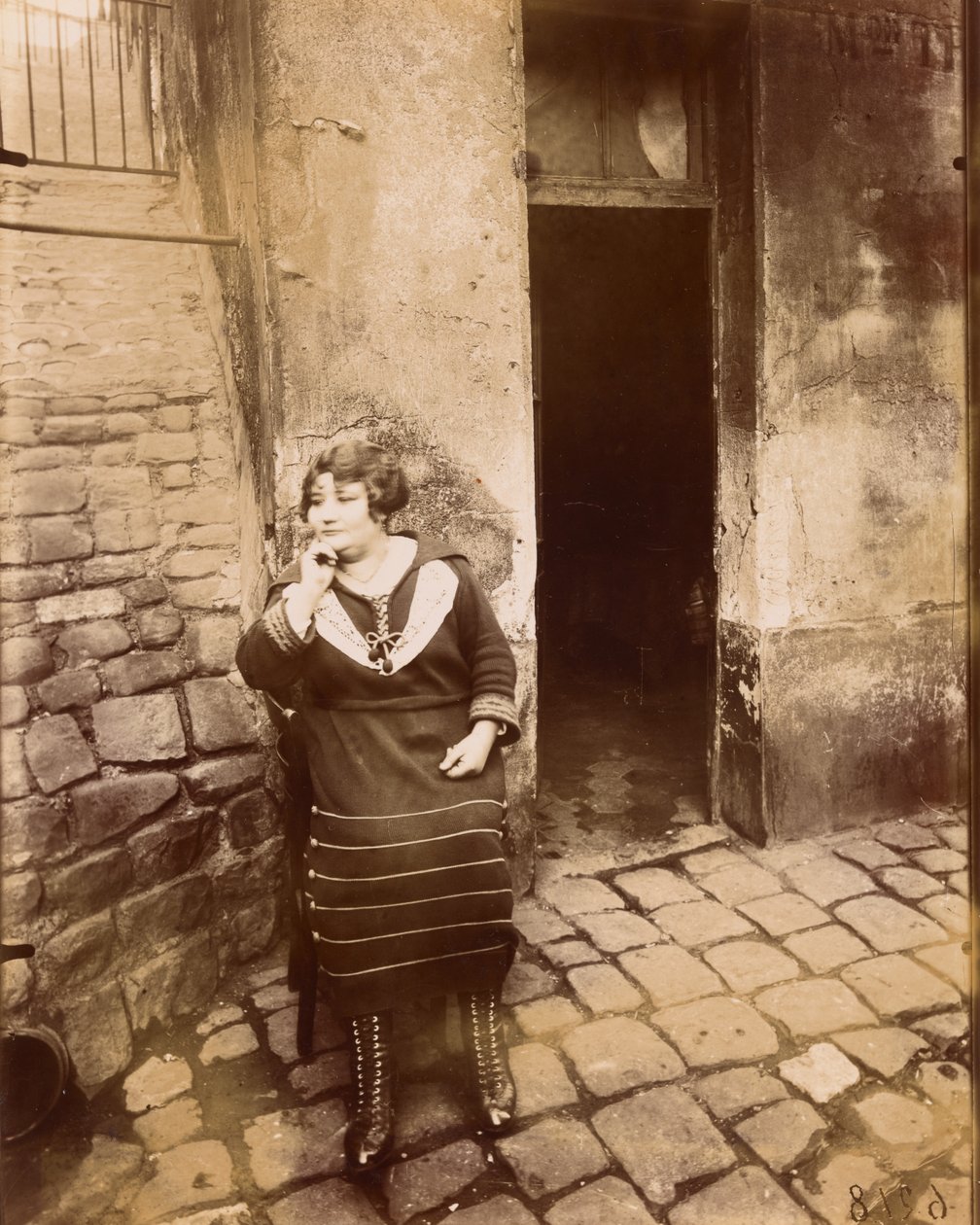 La Villette, calle Asselin de Eugène Atget