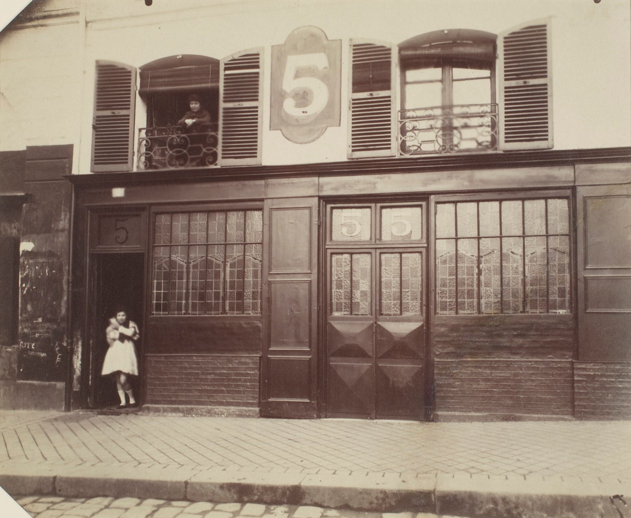 Casa en Versalles de Eugène Atget