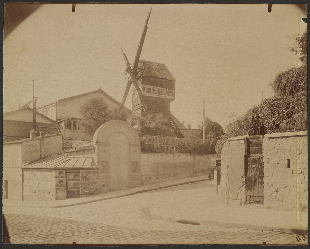 Moulin de la Galette de Eugène Atget