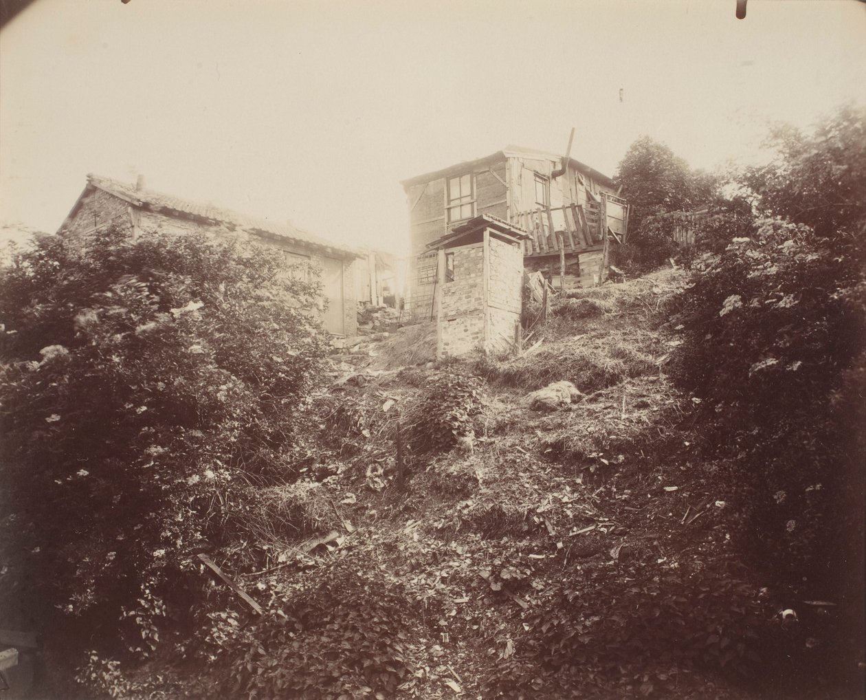 Poterne des Peupliers de Eugène Atget