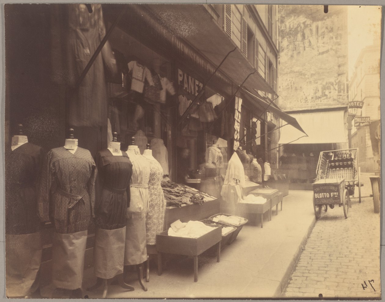 Calle Mouffetard de Eugène Atget