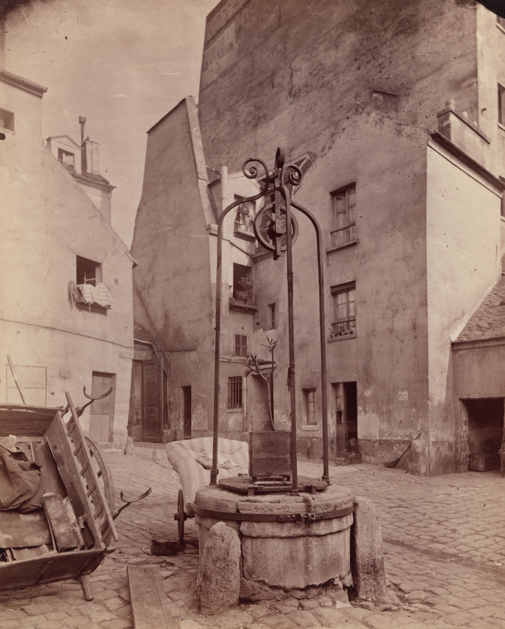 Rue Saint-Jacques de Eugène Atget