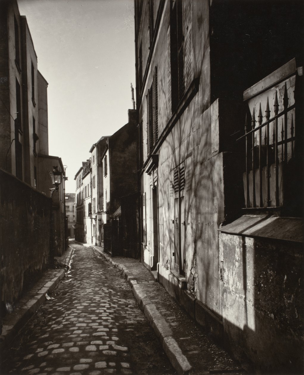 Calle St. Rustique, marzo de 1922 de Eugène Atget