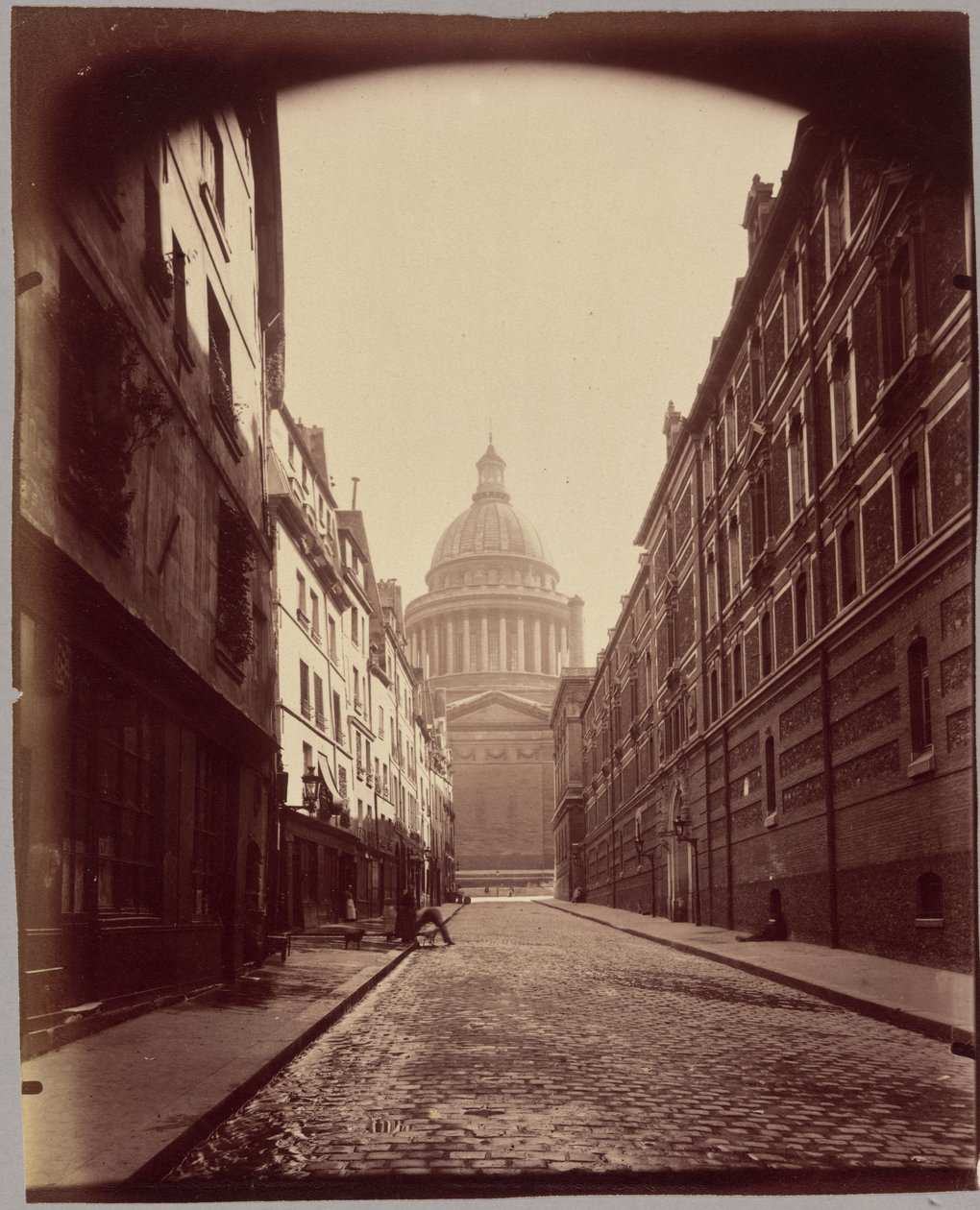 Calle Valette de Eugène Atget