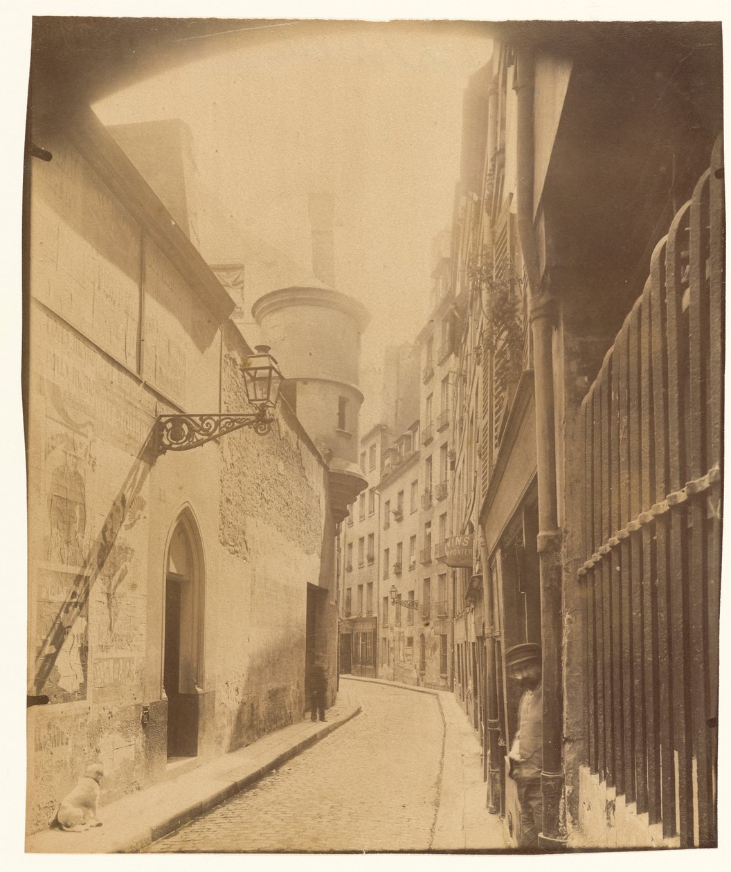 Calle del Hôtel de Ville de Eugène Atget