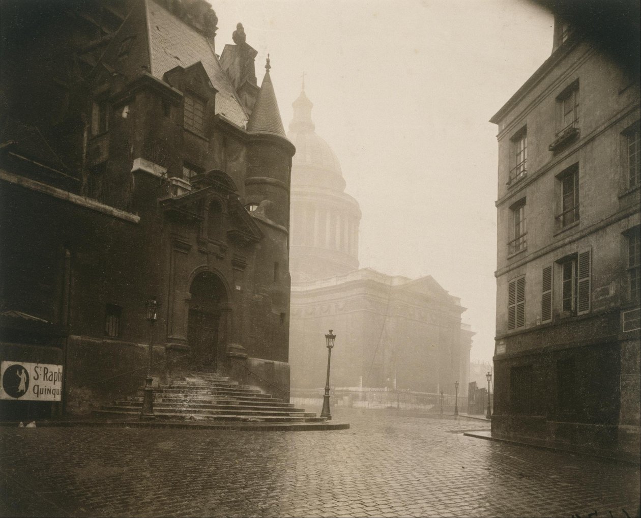 Rue de la Montagne Sainte-Geneviève de Eugène Atget