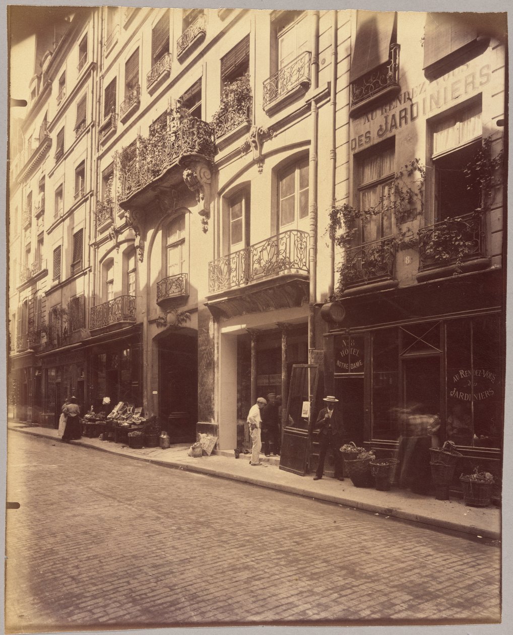 Rue du Petit-Pont de Eugène Atget