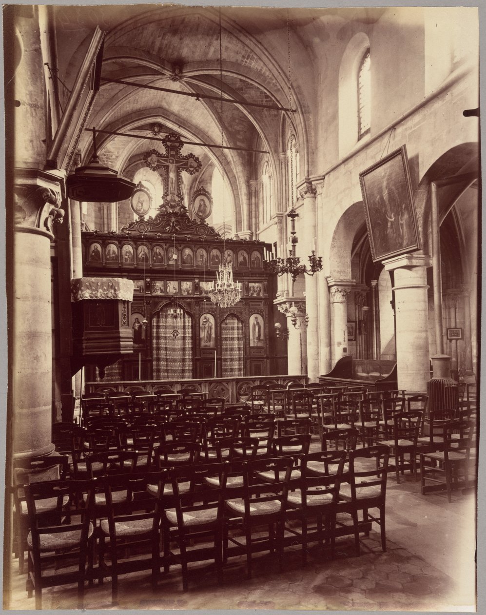 Saint-Julien-le-Pauvre de Eugène Atget