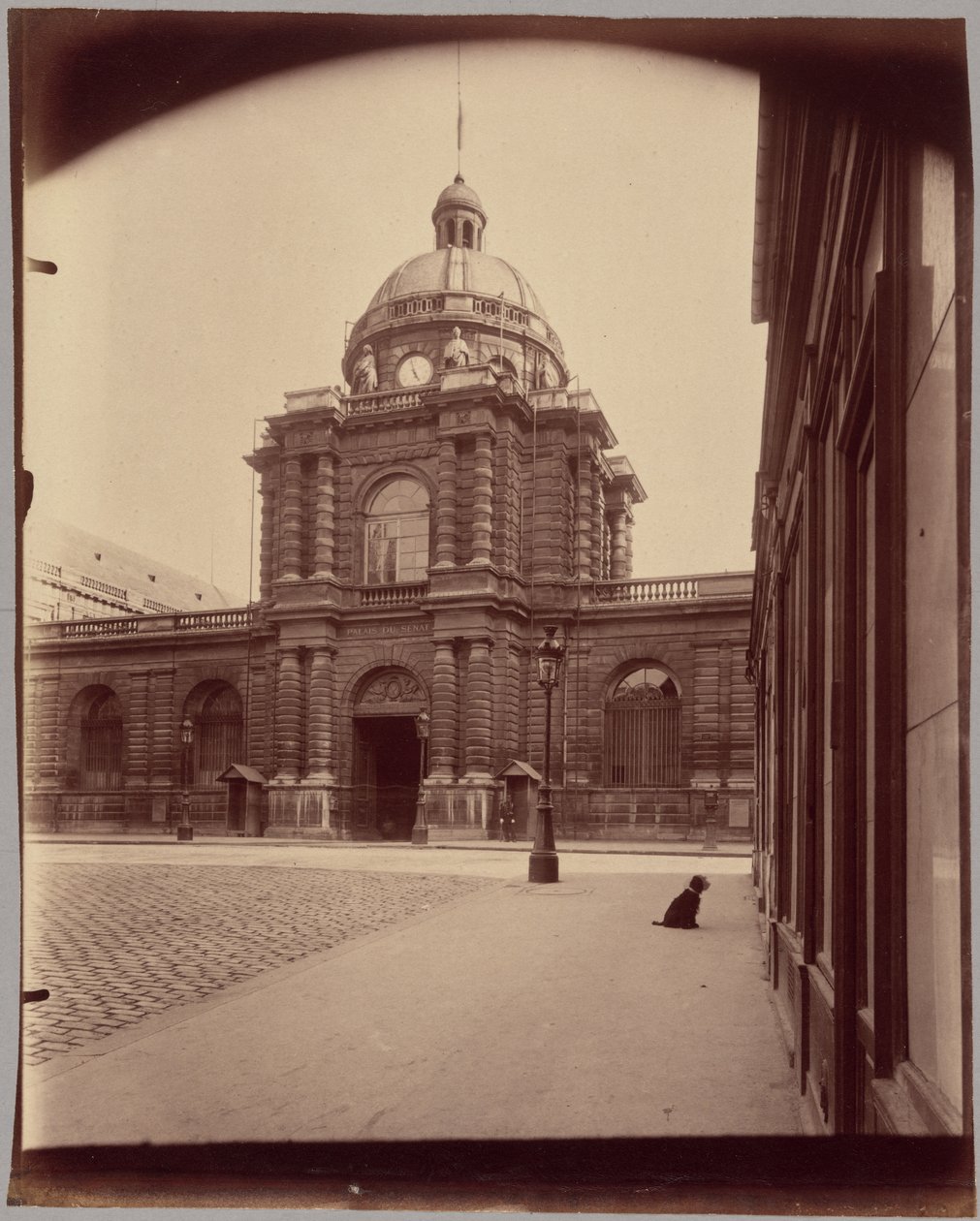 [Senado, Palacio de Luxemburgo] de Eugène Atget