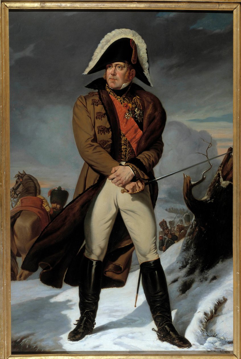 Retrato de cuerpo entero de Michel Ney (1769-1815), Duque de Elchingen, Príncipe de Moscova de Eugene Battaille