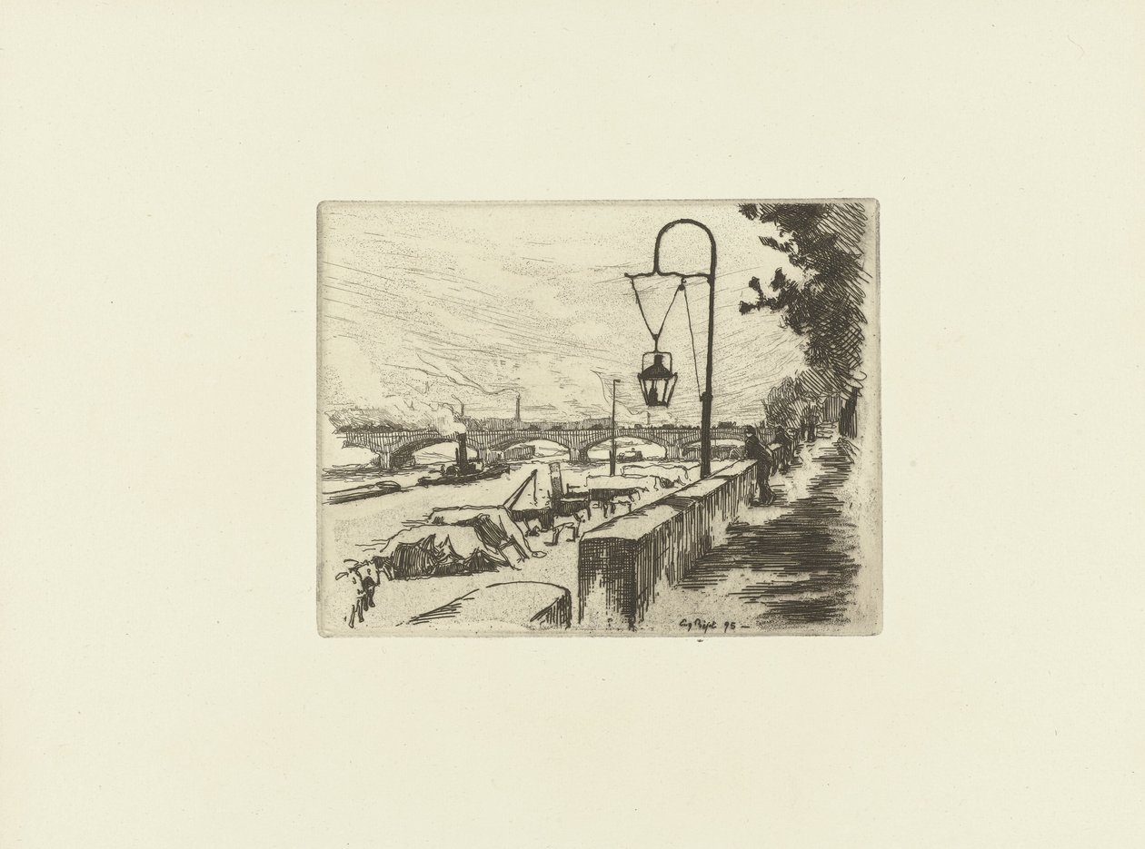 Paisaje urbano con el puente de Austerlitz y el Sena en París
Puente de Austerlitz
L