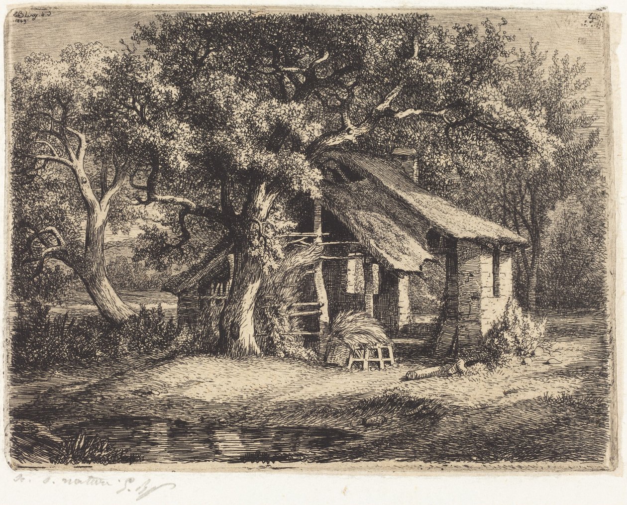 La cabaña con el peral de Eugene Bléry