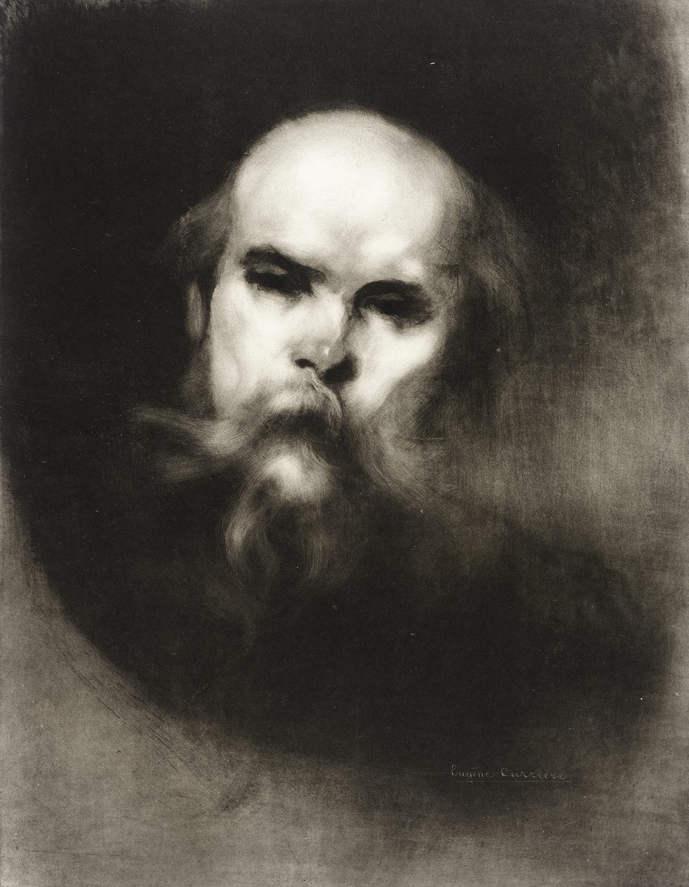 Retrato de Paul Verlaine de Eugène Carrière