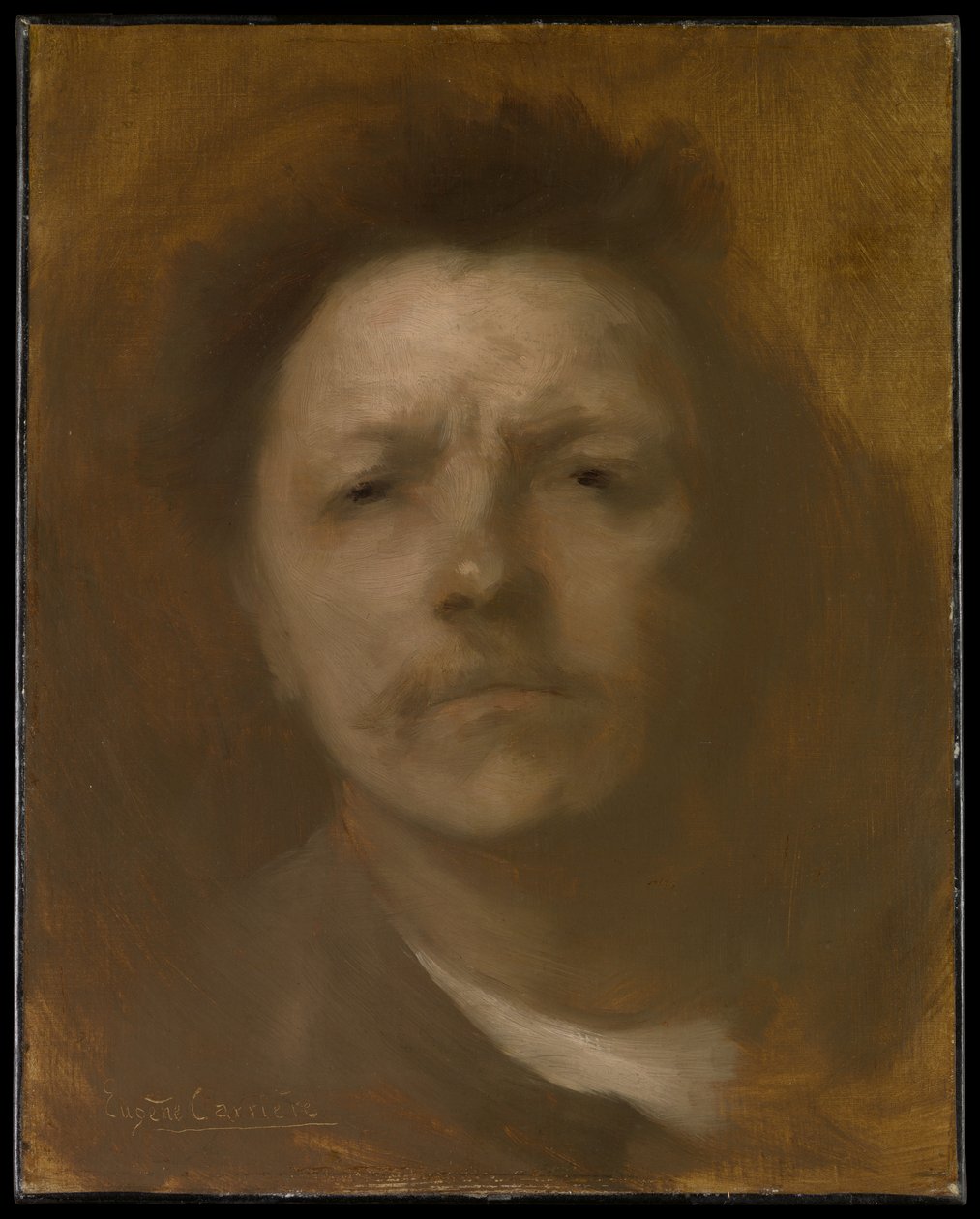 Autorretrato de Eugène Carrière